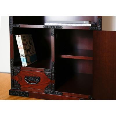 ふるさと納税 大川市 職人の技術を感じる伝統工芸品【吉野民芸60電話台】職人MADE大川家具『境木工』 |  | 02