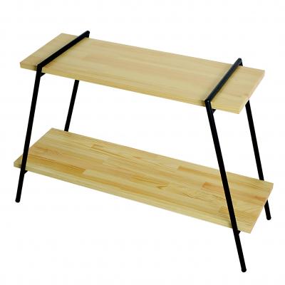 ふるさと納税 春日井市 アイアンレッグラック(2段)　色:ナチュラル(NA)　ILR2-NA