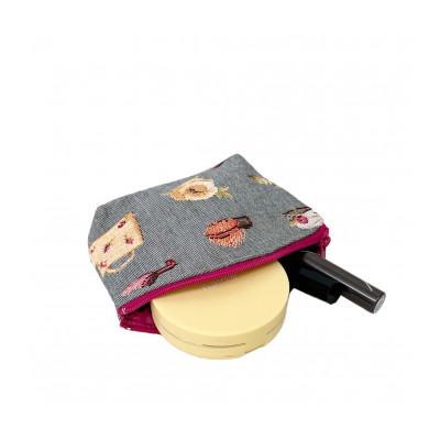 ふるさと納税 岡山市 BBポーチ小 [ゴブラン](BBグレー) |  | 02