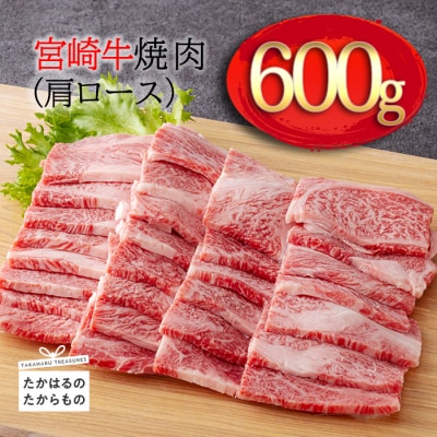 宮崎牛焼肉（肩ロース）約600g TF0573-P00012
