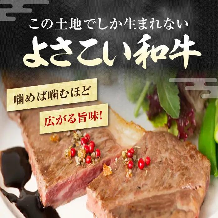 高知県産 よさこい和牛 サーロインステーキ用 約200g×2枚 牛肉 国産 サーロイン ステーキ 焼肉 【(有)山重食肉】 [ATAP012]