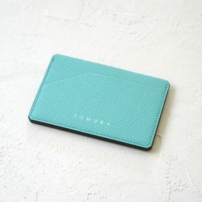 ふるさと納税 守口市 ターコイズ・カラーのカードケース