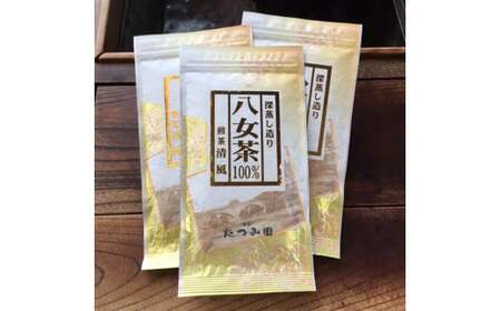深蒸し八女茶100％高級煎茶清風　080-003