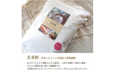 【グルテンフリー米粉】国産米粉・玄米粉セット2kg（米粉スイーツ作り 米粉パン作り グルテンフリーパン作り 米粉ケーキ作りグルテンフリー 米粉 スイーツ作り）