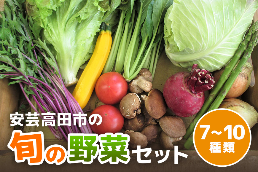 安芸高田市の小さな農家お届けするふるさと旬野菜セット