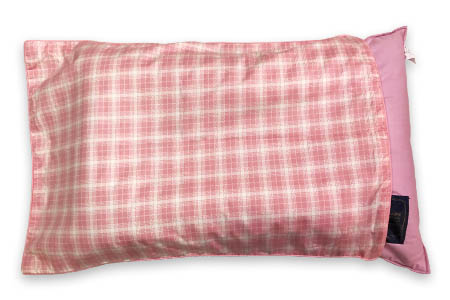 高さ調整可能 トルマリン枕・枕カバー ピンク2枚付き [0365]