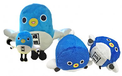 ぬいぐるみセット うなりくん フライングミニ ぬいぐるみセット【Mサイズ＋ミニ】