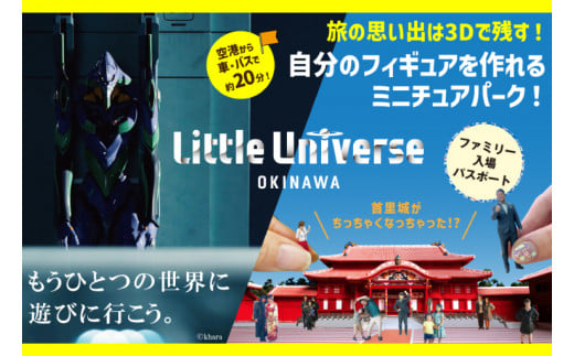 Little Universe ファミリー入場パスポート(AJ004)