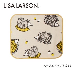 B272(ベージュ)　4色から選べるLISALARSON リサ・ラーソン バスマット 50×60cm【ベージュ（ハリネズミ）】