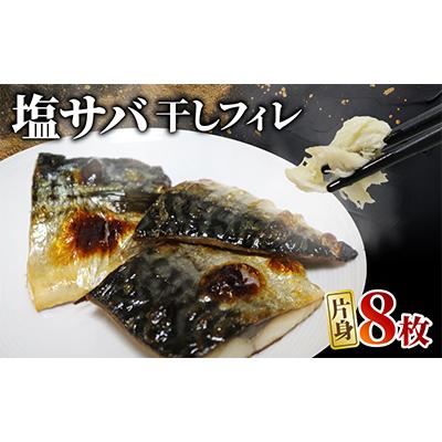 ふるさと納税 伊根町 塩サバ 干しフィレ　片身8枚