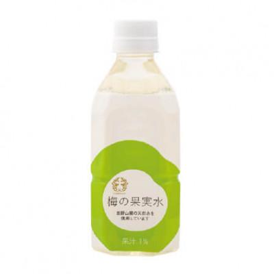 ふるさと納税 かつらぎ町 梅の果実水350ml  24本