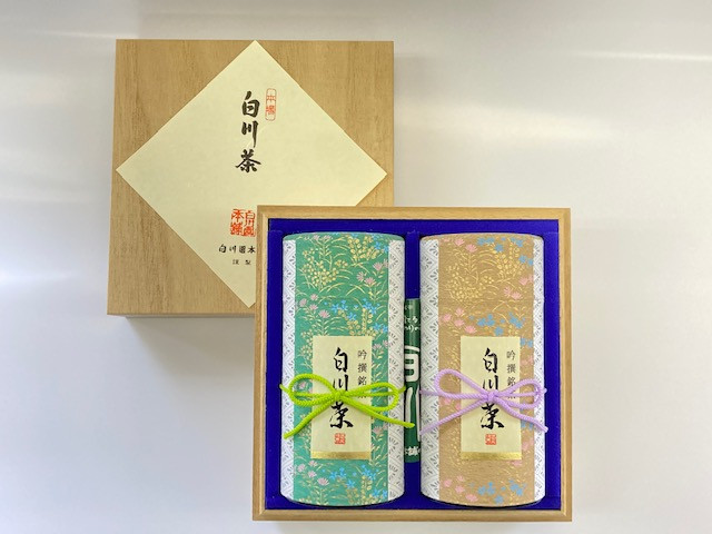 
                  美濃白川茶 華暦上煎茶2本セット
                