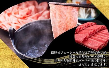 博多和牛 A5 A4等級 特選 ロース うす切り 計1kg 3回 定期便 | ロース