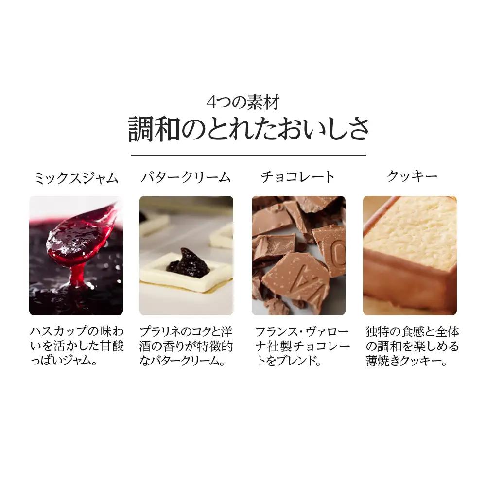 クッキー ジャム ハスカップ チョコレート 6個×2箱セット 《 北海道千歳市 もりもと》