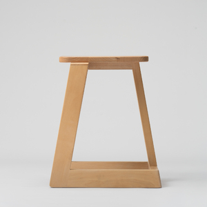 ハンの木の家具 スタッキングスツール（板座）