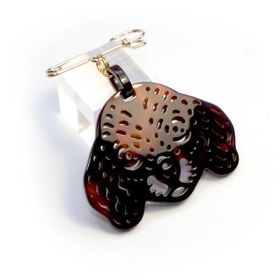 ふるさと納税 長崎市 ミニチュアダックスフントブローチ |  | 01