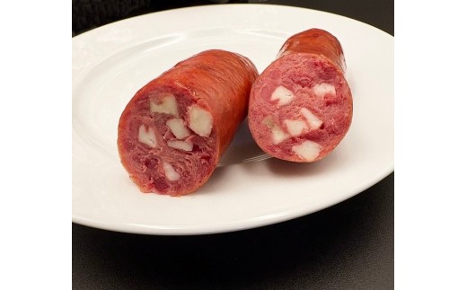 自然薯入り鹿肉フランクフルト