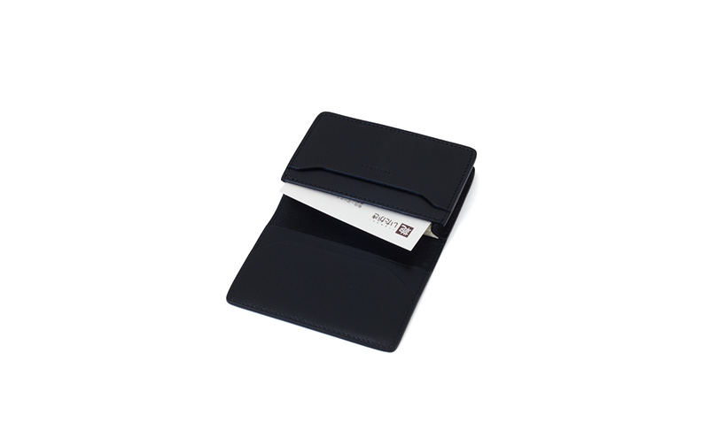 マルチ名刺入れ ブラスコット  黒 ＜名入れ有＞