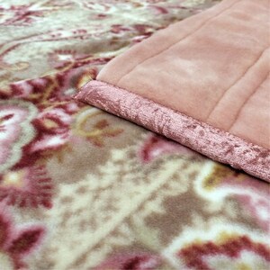 【ダブルサイズ】暖かふんわりアクリルマイヤー2枚合わせ毛布 ピンク1枚 M-87611-PI【1506800】