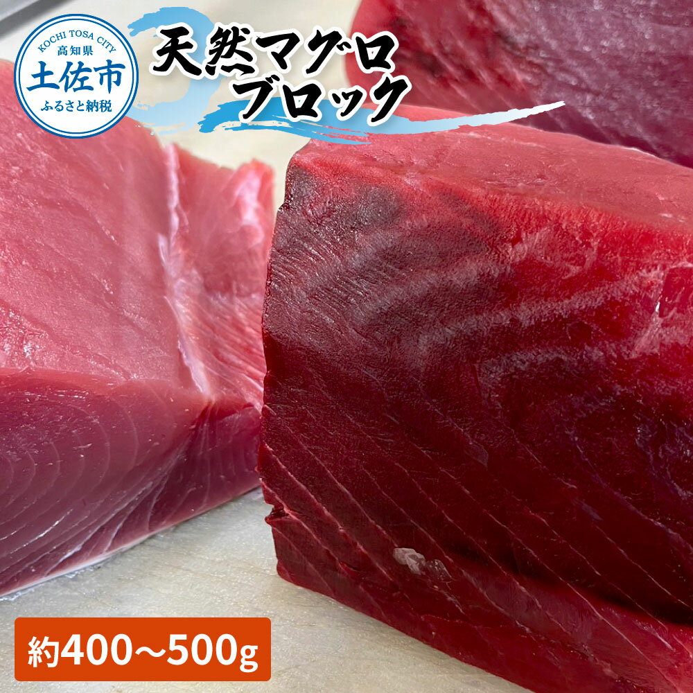 【ふるさと納税】天然マグロ まぐろ 赤身 ブロック 約450～550g 4~6人前 鮪 魚 さかな 海鮮 魚介 海の幸 お刺身 海鮮丼 お寿司 おかず おつまみ 惣菜 食品 天然 国産 おいしい お取り寄せ 冷蔵 配送 高知県 高知 土佐市 ふるさとのうぜい 故郷納税 返礼品