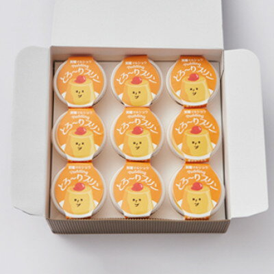 【ふるさと納税】天理マルショウ とろ～りプリン　9個入【配送不可地域：離島】【1687618】