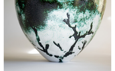 【一点もの】 ボウル サラダボウル 「刹那」 七宝 |  食器 限定品 Kenichi Kondo 