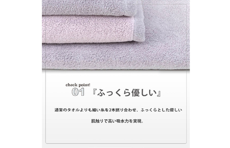 （今治タオルブランド認定）DAILY PRAIRIE リバーシブルビッグバスタオル 2枚セット （ミント／ブルー） [I002960BBT2MT/B]