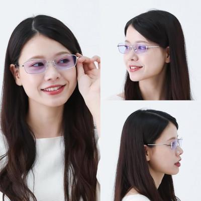 ふるさと納税 大牟田市 [ネオコントラスト]調光サングラス スクエアフレーム・シルバー |  | 01