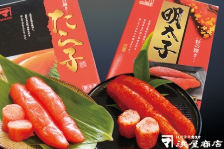 たらこ500g×1P・辛子明太子500g×1P A-32038