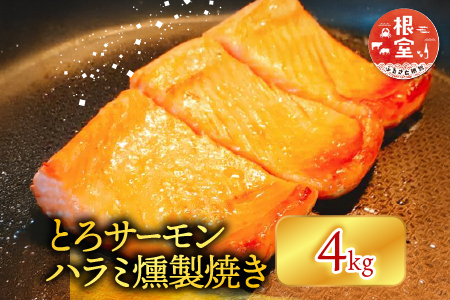 とろサーモンハラミ燻製焼き4kg C-09030
