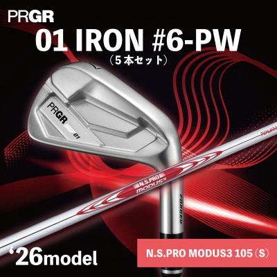 ふるさと納税 平塚市 プロギア 26 01セット #6-PW(5本セット) /  MODUS3 105 S