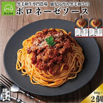 ふるさと納税 南九州市 小田牛のボロネーゼソース　160g×2個