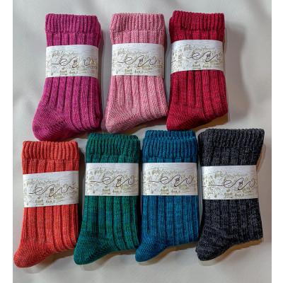 ふるさと納税 桐生市 【ezu】hietori kutsushita/オレンジ◆シルク×コットンの二重構造靴下 |  | 01