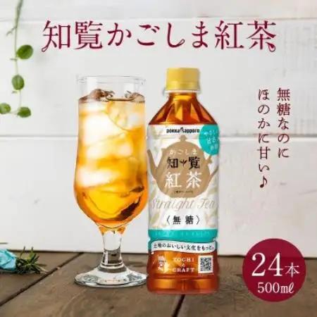 【ふるなびWEEK対象】知覧かごしま紅茶 ペットボトル24本【1756789】