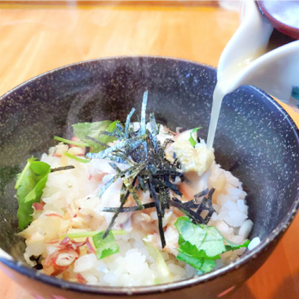 【ふるさと納税】渾身の逸品　ごほうび魚茶漬け　真鯛・ふぐ・サワラの3種×各3人前【配送不可地域：離島】【1337143】