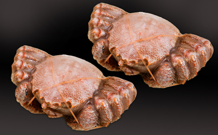 【大サイズ】北海道産 冷凍ボイル毛ガニ (700g-800g前後) 2尾 AS124