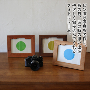 レフレーム　オーク 写真 お祝い 木製 ウッドフレーム 記念品 記念日 フォトフレーム 写真たて フォトスタンド プレゼント 贈り物 贈答