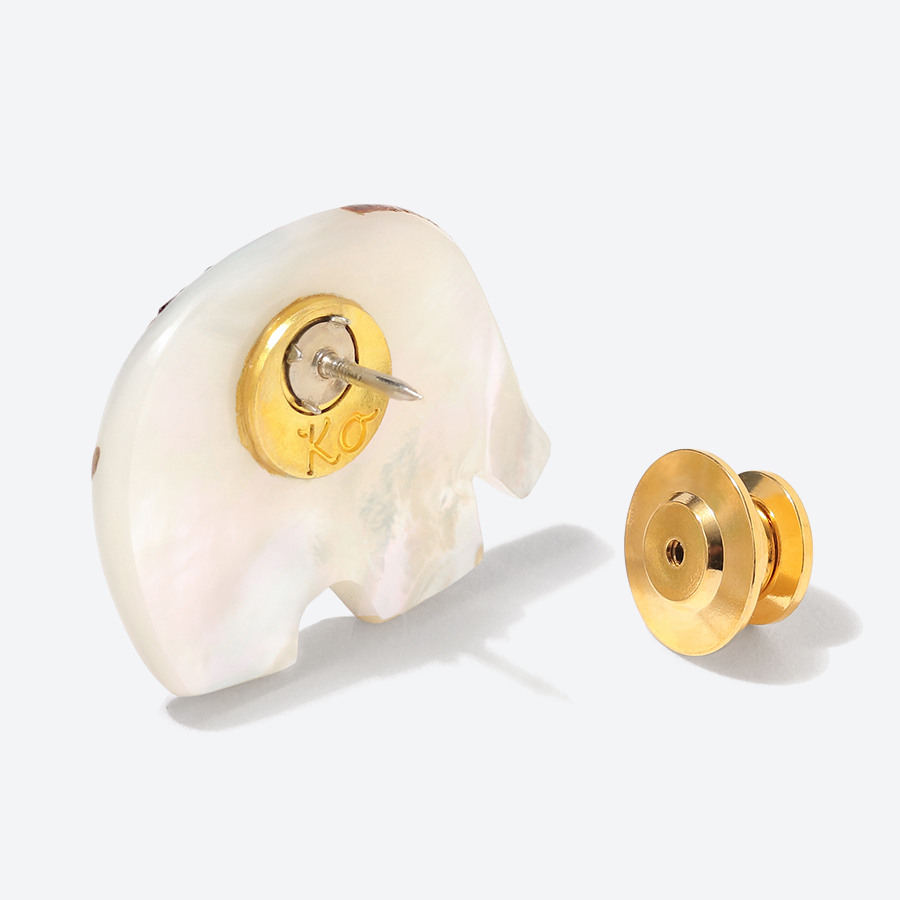 ＜Classic Ko＞Zou Blue shell pin