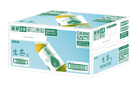 【定期便】【毎月6回】キリン 生茶 525ml × 24本 × 6ヶ月
