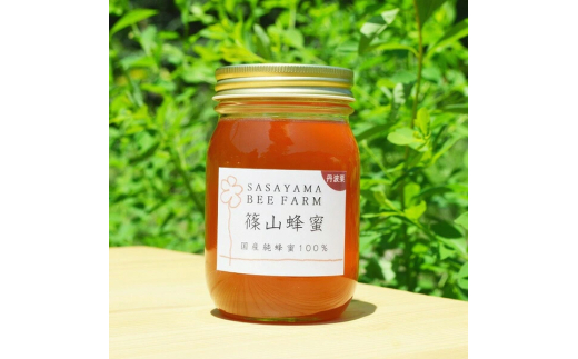 丹波篠山で採れた100％天然の生ハチミツ 篠山蜂蜜 百花蜜 500g　ハニー HONEY 蜂蜜 国産蜂蜜 国産ハチミツ 健康 純粋 国産 母 父 女性 男性 30代 40代 50代 60代 70代 80代 お取り寄せグルメ 贈答品