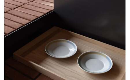 A20-402 1616/ PC Deep Plate 160 2枚セット 有田焼 器 食器 皿 白 ホワイト プレート