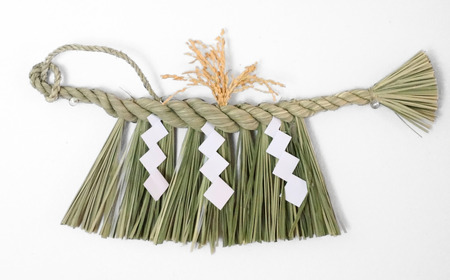 【藁から手作り】しめ縄（中）＜猫ちぐら工房げん＞正月飾り ハンドメイド 新潟県 出雲崎町 しめ縄 しめ縄 しめ縄 しめ縄 しめ縄 しめ縄