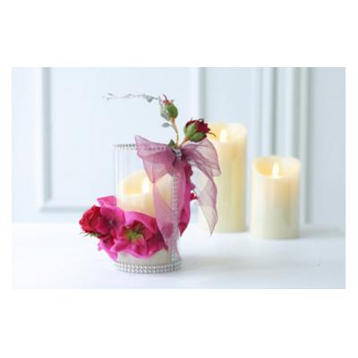 ふるさと納税 北上市 【空気をキレイにするお花】バラの記念日 アートフラワーキャンドルアレンジ |  | 03