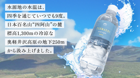 【 定期便 6ヶ月 】 つまごい水日和 (みずびより) 550ml × 24本 6回 水 天然水 ミネラルウォーター 防災 キャンプ アウトドア 嬬恋銘水 定期 [AB068tu]