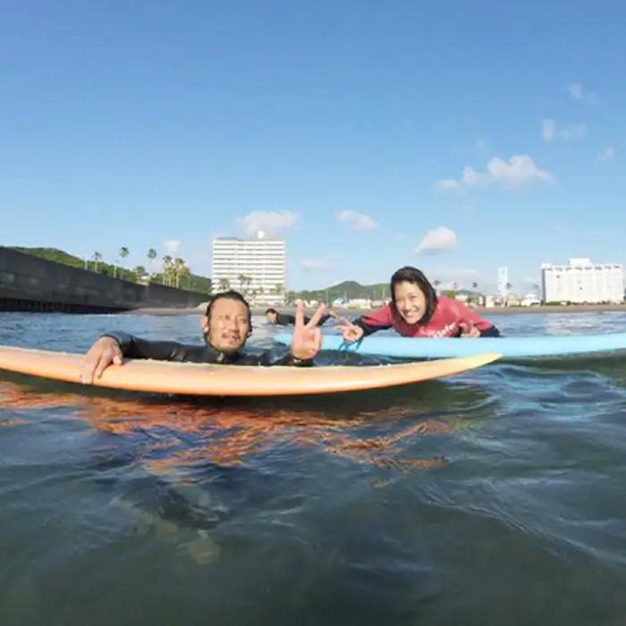 【SLOF SURF DESIGNS】鴨川発！SLOFのサーフレッスン ２時間１名様　[0030-0089]