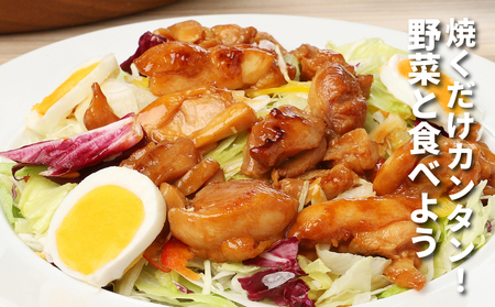 ★スピード発送!!７日～10日営業日以内に発送★宮崎県産若鶏の照り焼きチキン 小分け 6㎏　K16_0167