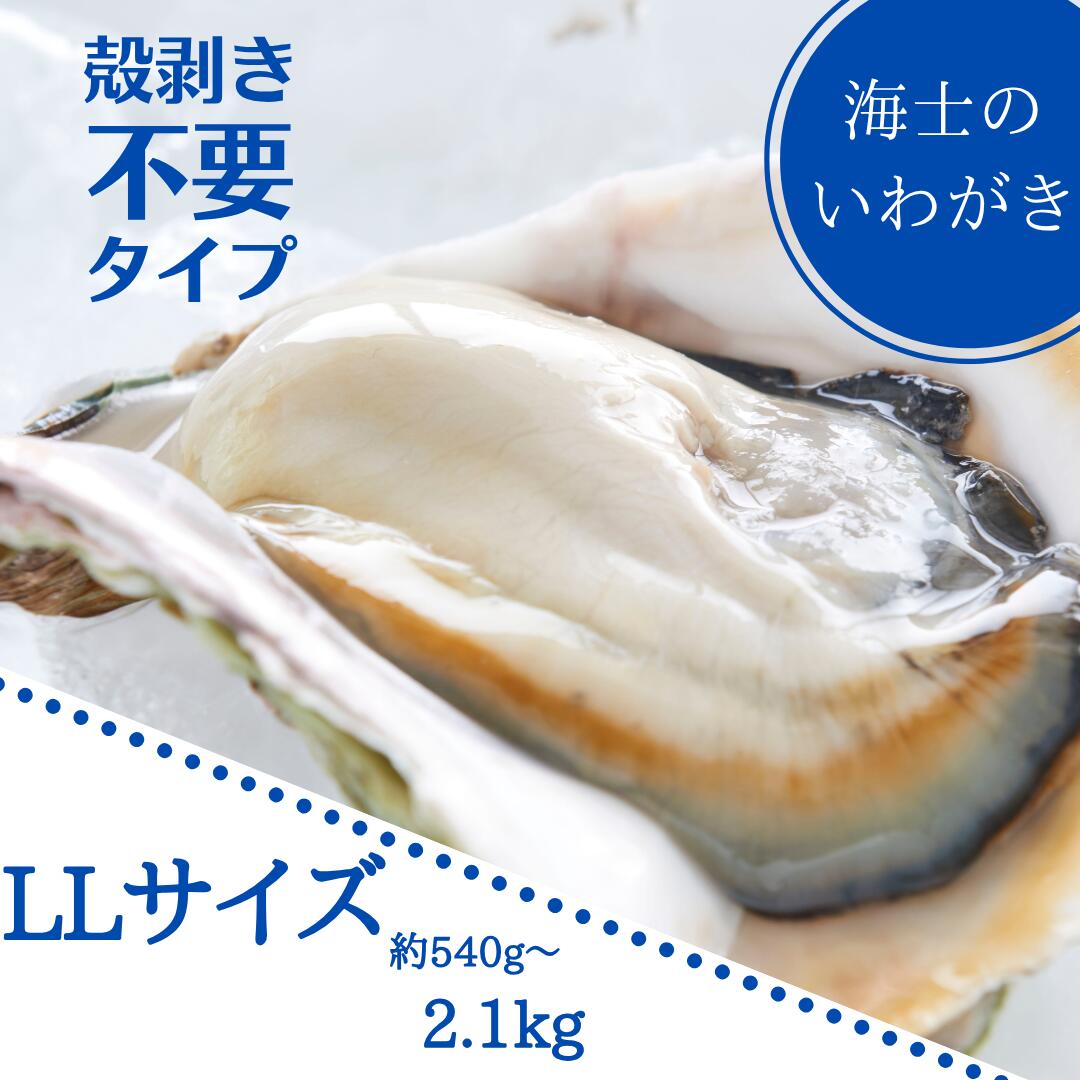 【ふるさと納税】【いわがき 殻なしLLサイズ】岩牡蠣 生食可 冷凍 牡蛎 牡蠣 かき カキ 岩牡蠣 いわがき 冷凍 殻なし ハーフシェル 手軽 お歳暮 年末年始 数量限定
