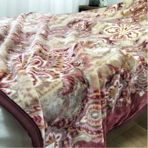 【シングルサイズ】洗える 吸湿発熱 軽量あったか毛布 ピンク1枚　MO-6061-PI【1507141】