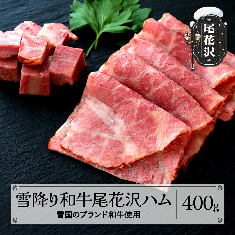 【ふるさと納税】＼TVで紹介／ 雪降り和牛尾花沢 ハム ss-pryoh400