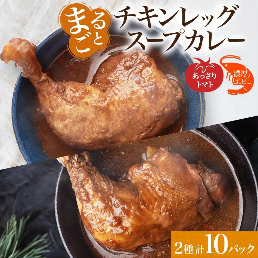 まるごと チキンレッグスープカレー 2種セットA 計10パック